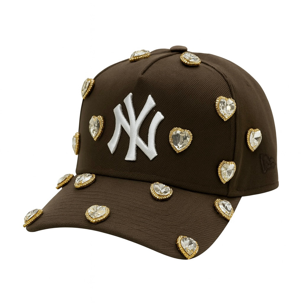 Fall in Love NY I K Frame Hat